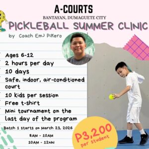 Kids Pickleball Summer Clinic